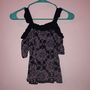 Two piece top and shorts